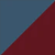 Dark Denim and Burgundy