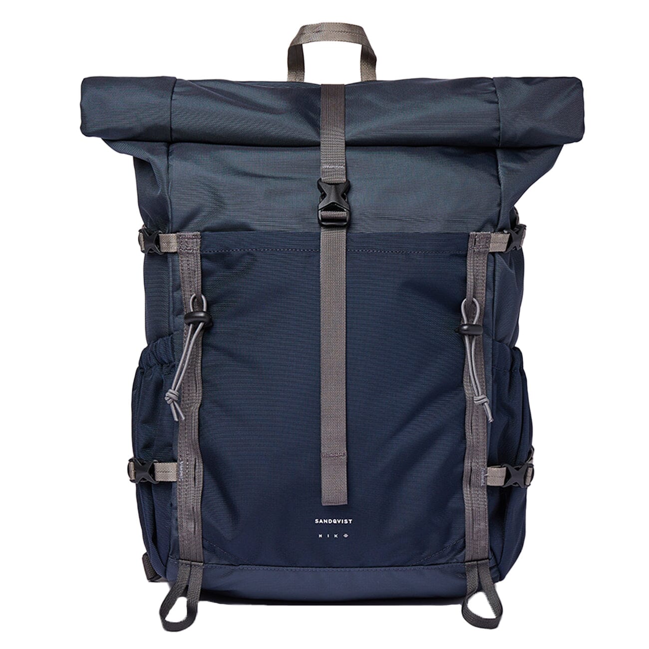day hiking backpack navy blue recycled nylon