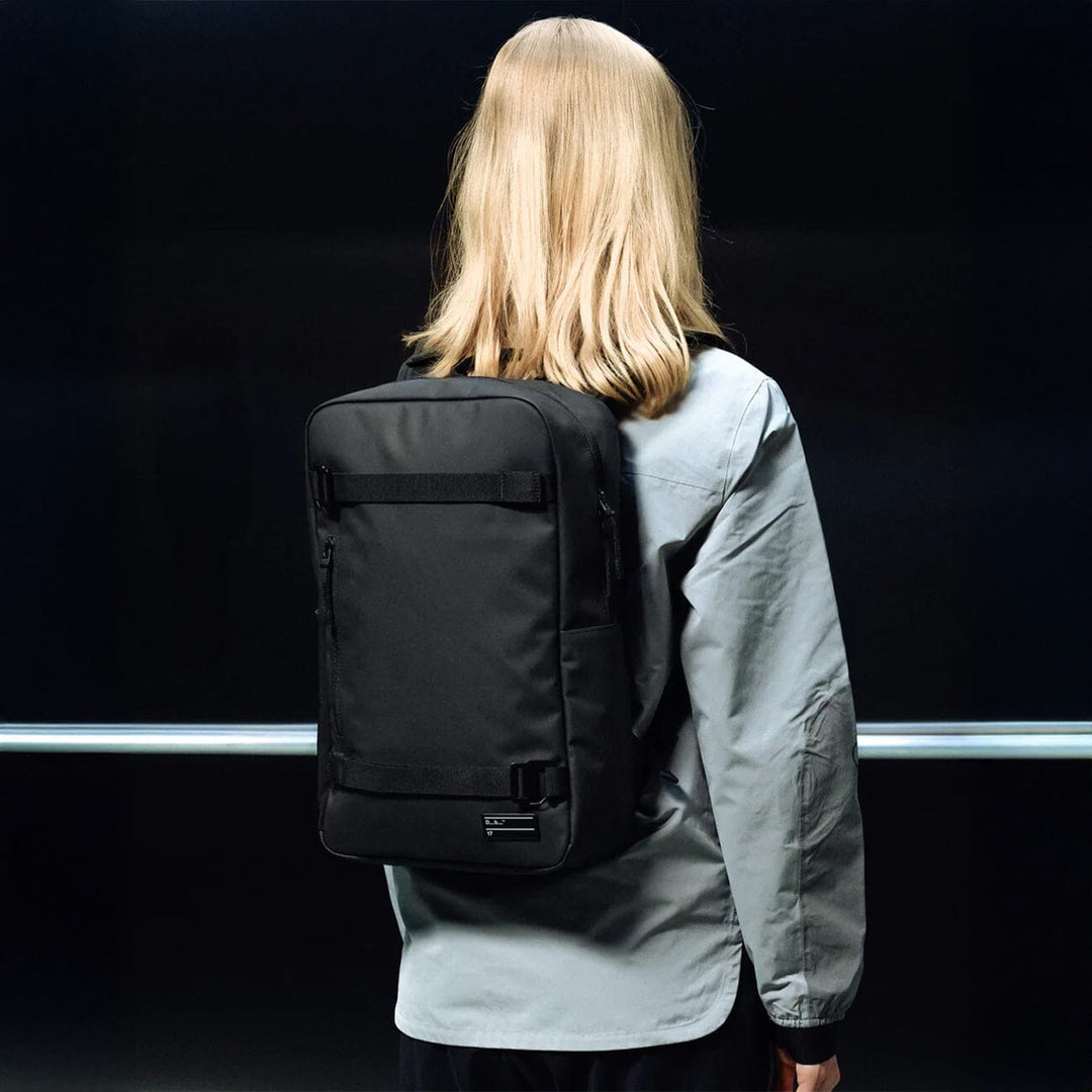 Daypack 17L in black — three-quarter angle