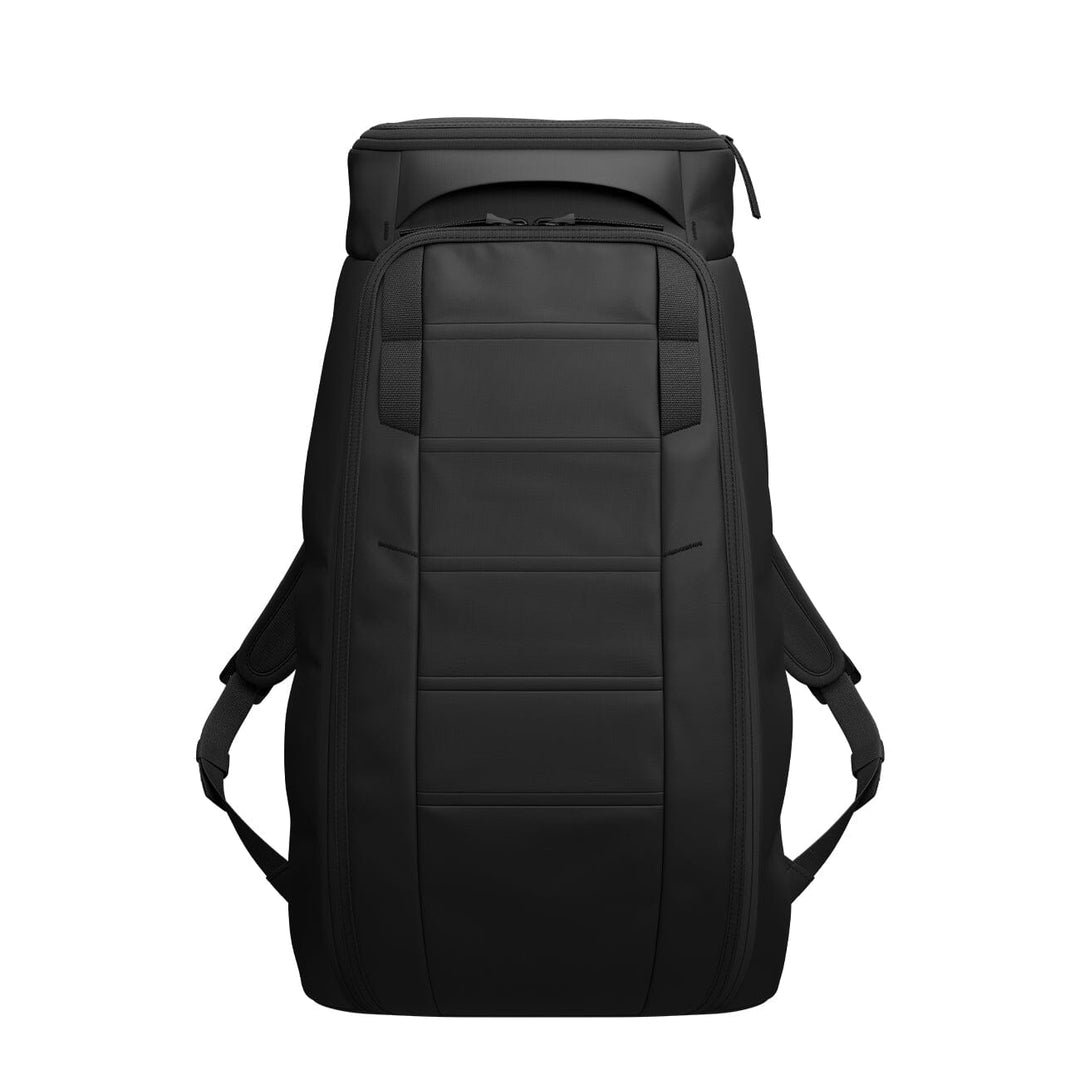 DB Journey Hugger Backpack 25L in black — front view with rolltop