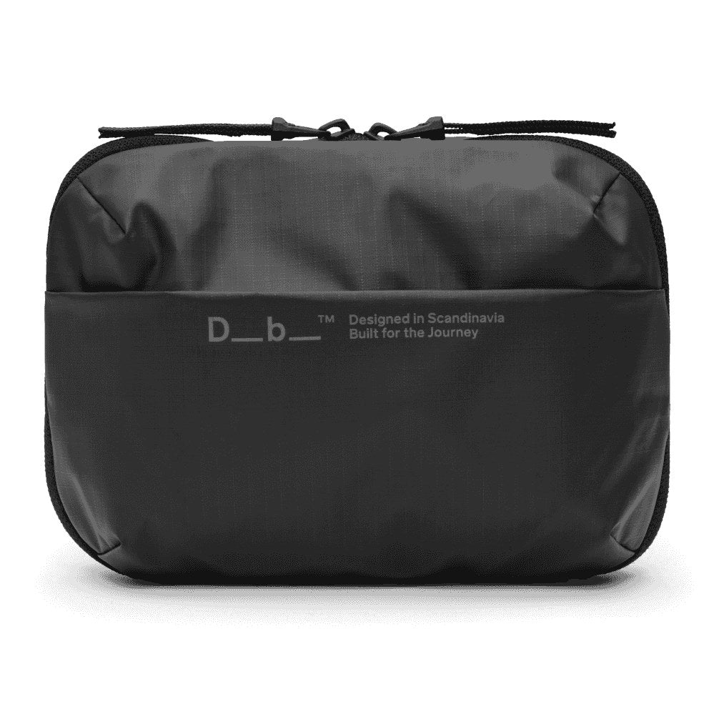DB Journey Ramverk Tech Organizer in Black, front view