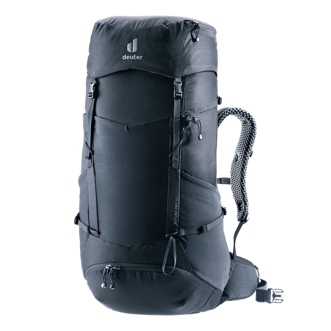 Deuter Futura Pro 40 Black — alternate front view