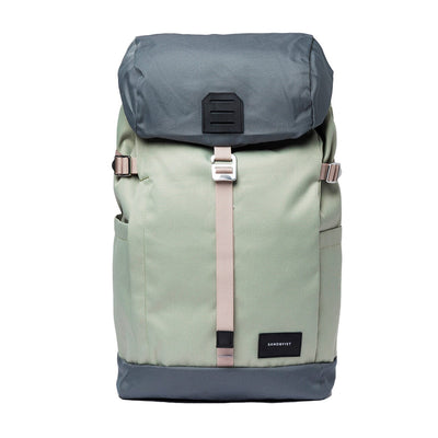 dew green recycled daypack