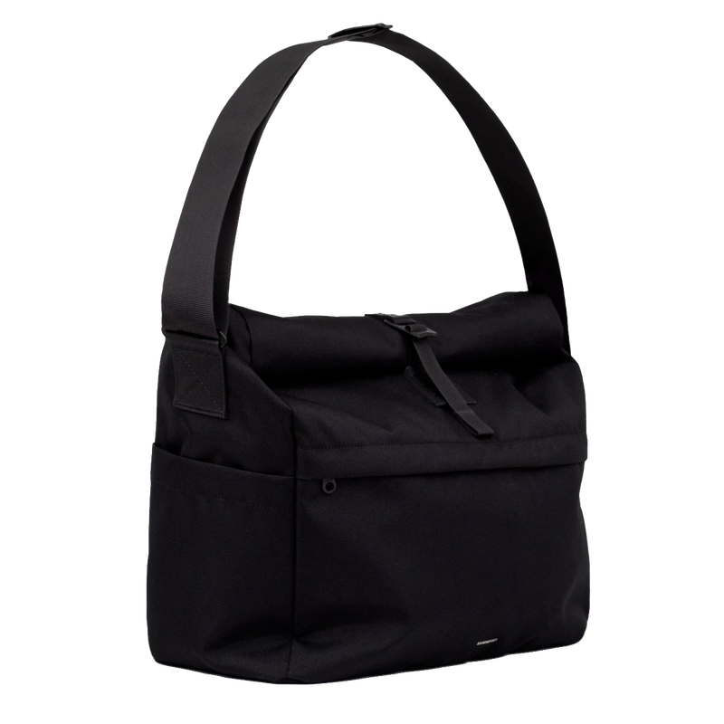 Eco-conscious work bag made from recycled polyester, blending modern function with timeless Scandinavian design