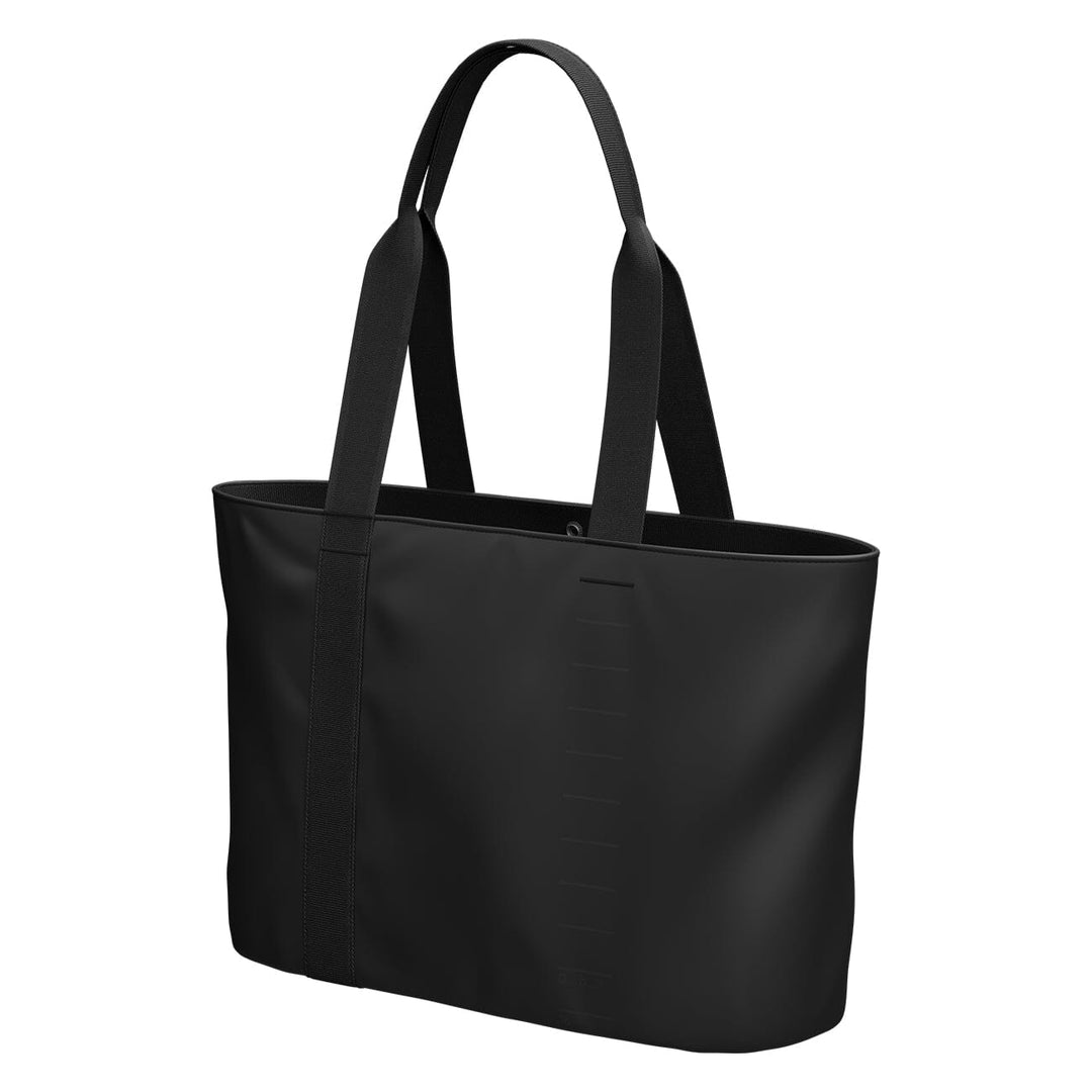 Side view of the Essential Tote 16L in black