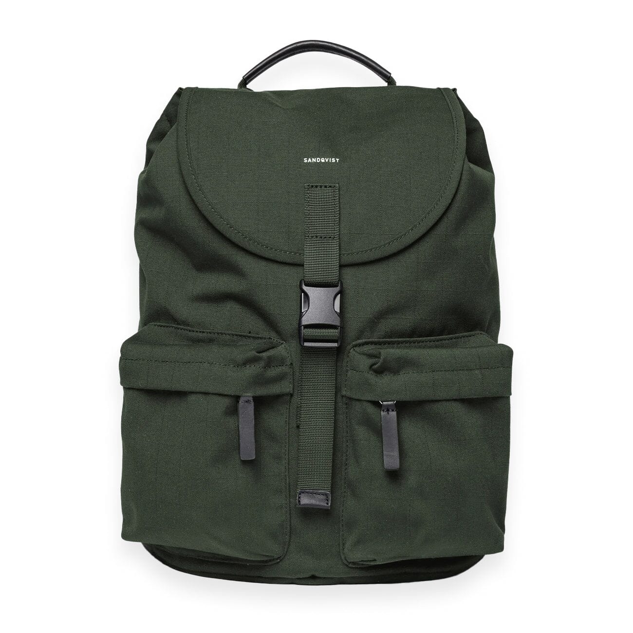 everyday rucksack sandqvist dark green front