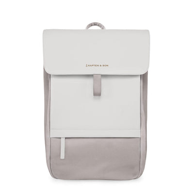 fyn backpack cream muted clay kapten son front