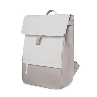 fyn backpack cream muted clay kapten son lateral