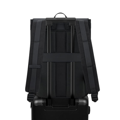 Kapten & Son, Fyn backpack, all black, trolley sleeve