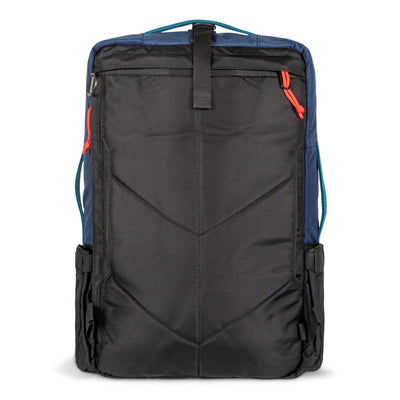 global travel pack back view foldable shoulder straps
