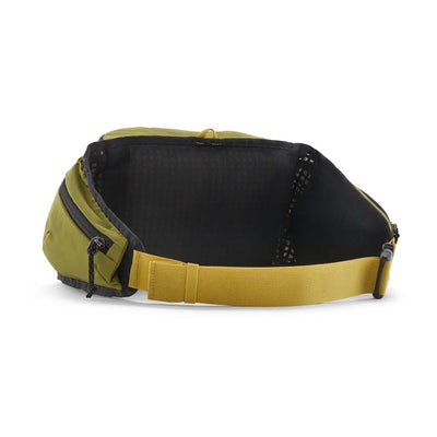 Back view of the Dirt Roamer Bike Waist Pack 3L in graze green color