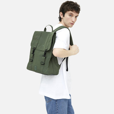 trendy urban recycled laptop backpack for men