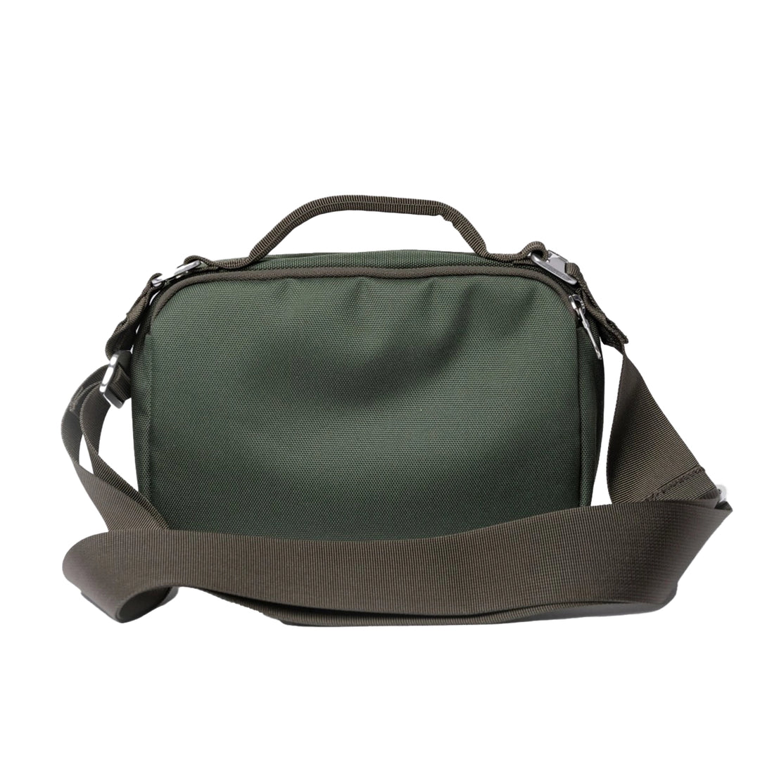 Sandqvist GO Shoulder Bag in dawn green, back view with adjustable strap