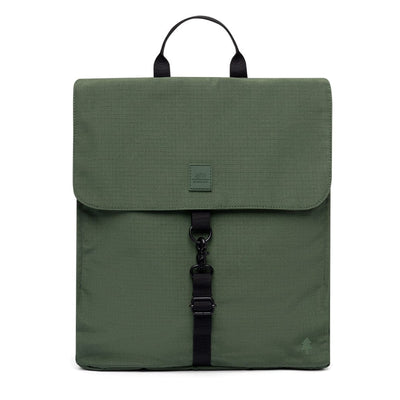 sac à dos pour ordinateur écologique modèle handy mini couleur vert de la marque lefrik