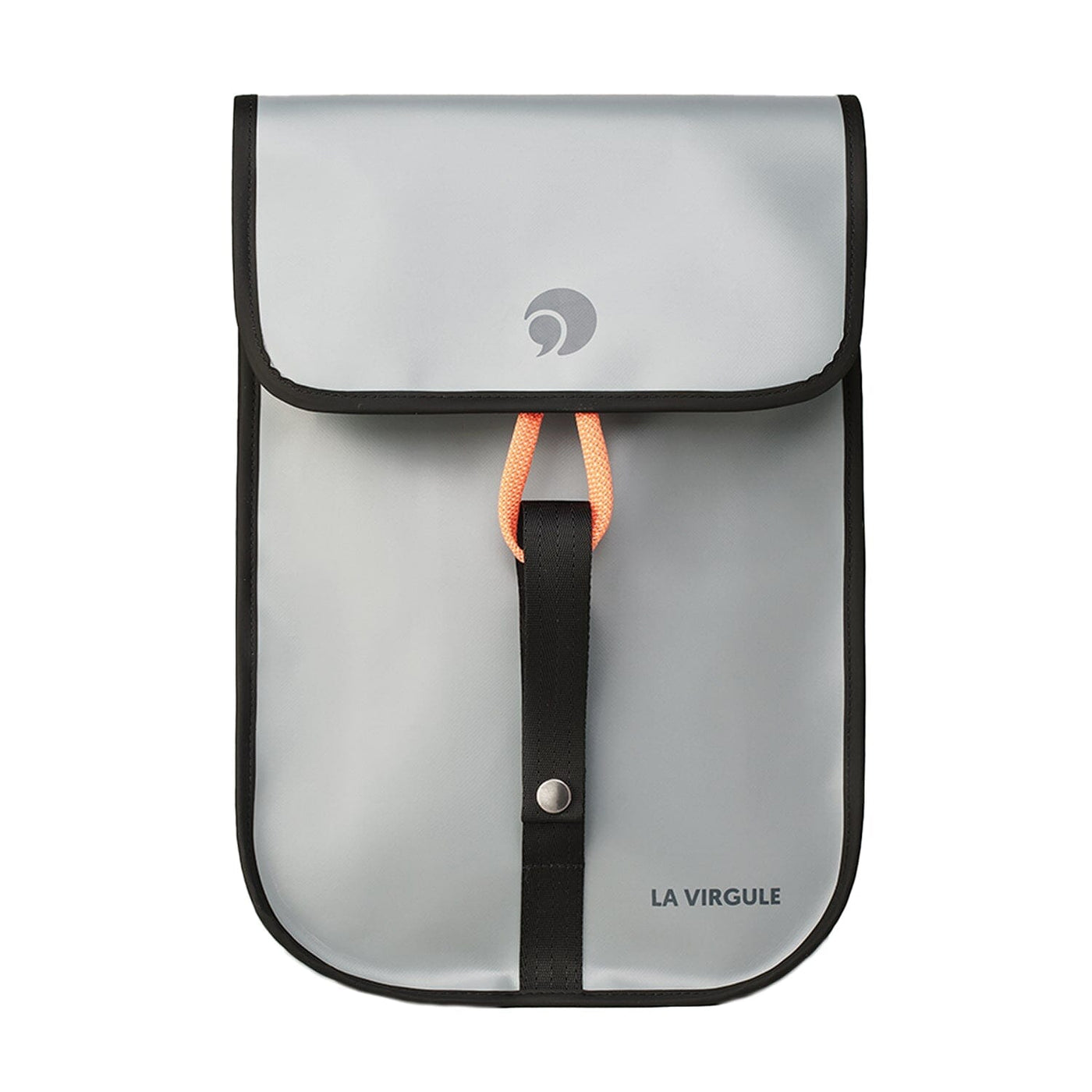 grey small waterproof backpack