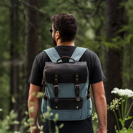 Canvas Laptop Backpack