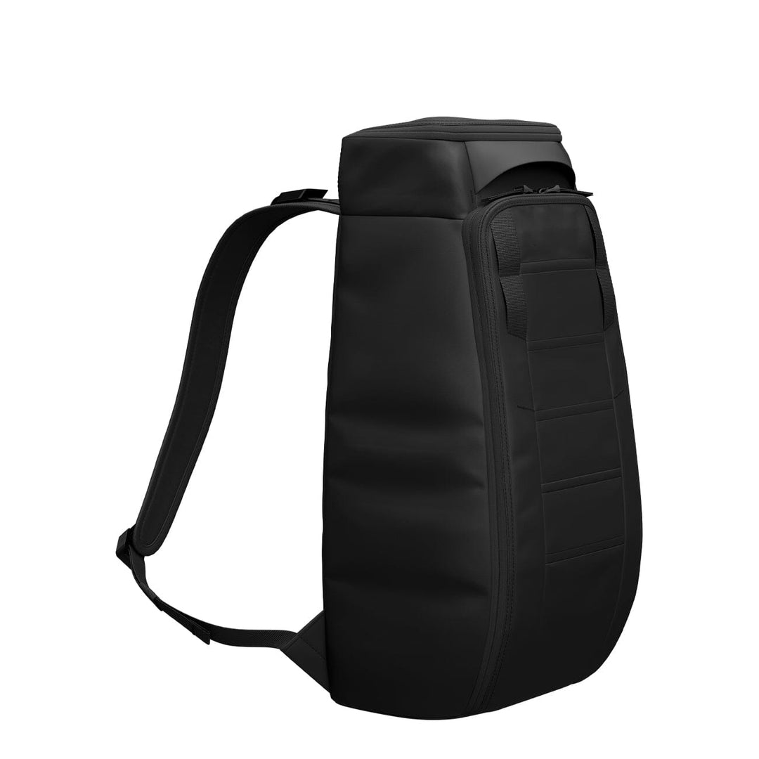 Side view of the Hugger Backpack 20L in black