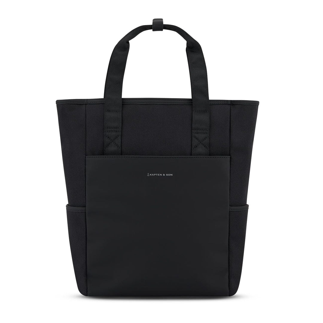 lindby convertible tote backpack by kapten and son, black