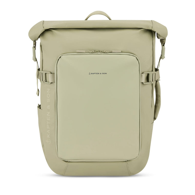 front view of the lisbon pro pack in pistachio by kapten and son