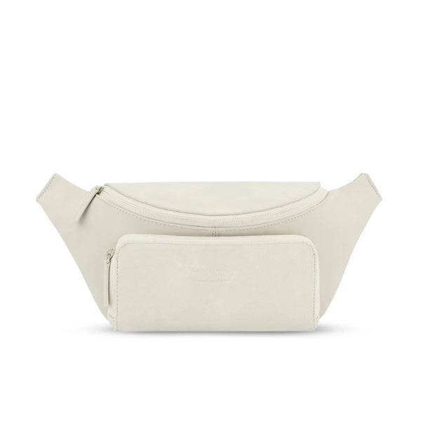 Kapten & Son Bali Crossbody in sandstone, light vegan sling bag with textured front pocket