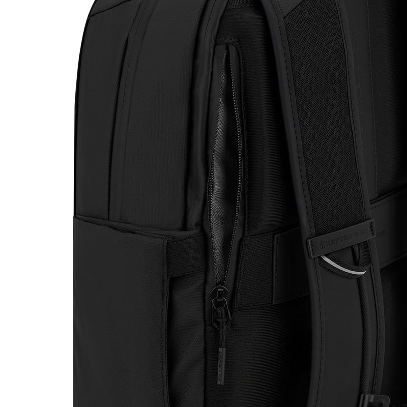 kapten & son oslo sac à dos noir poche secr§te anti vol arrière