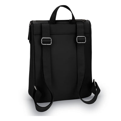 Kapten & Son, Vallen backpack, all black, back view