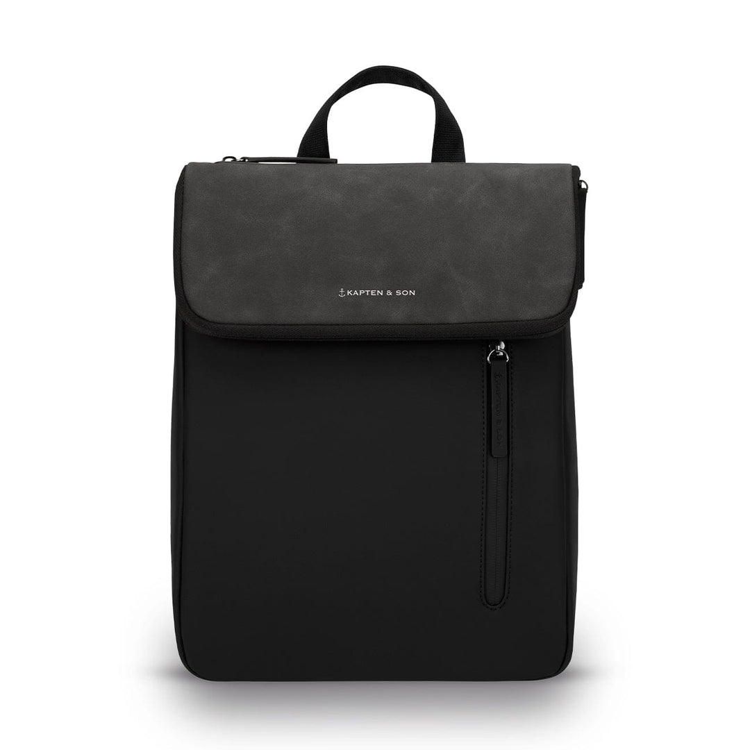 Vallen small backpack by Kapten and Son, black