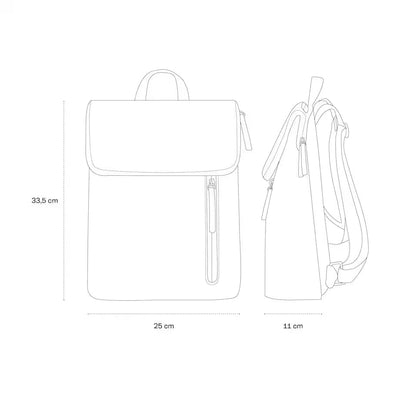 kapten and son, vallen bag, size dimensions