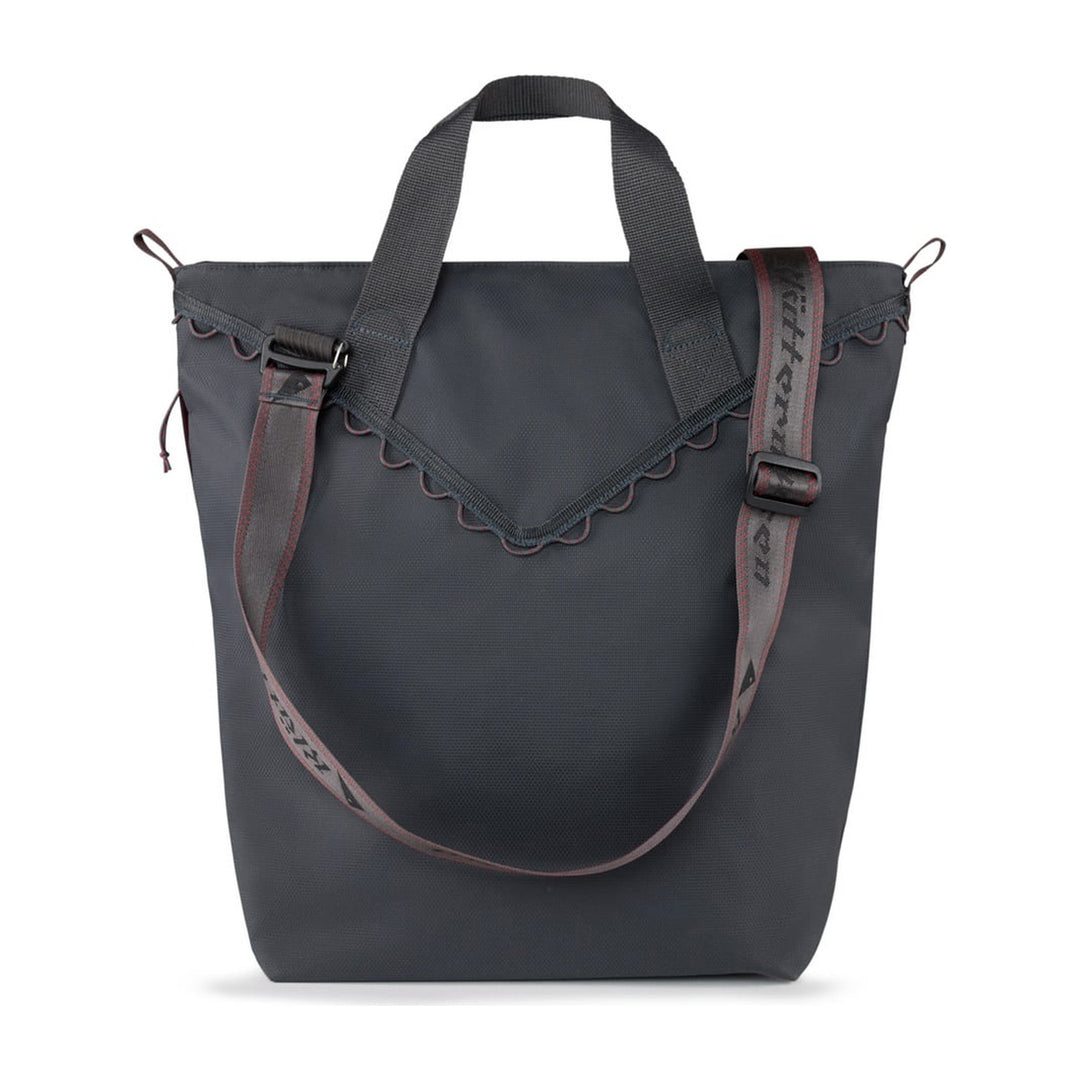 Klättermusen Baggi Bag 22L in Raven, everyday tote bag, back view