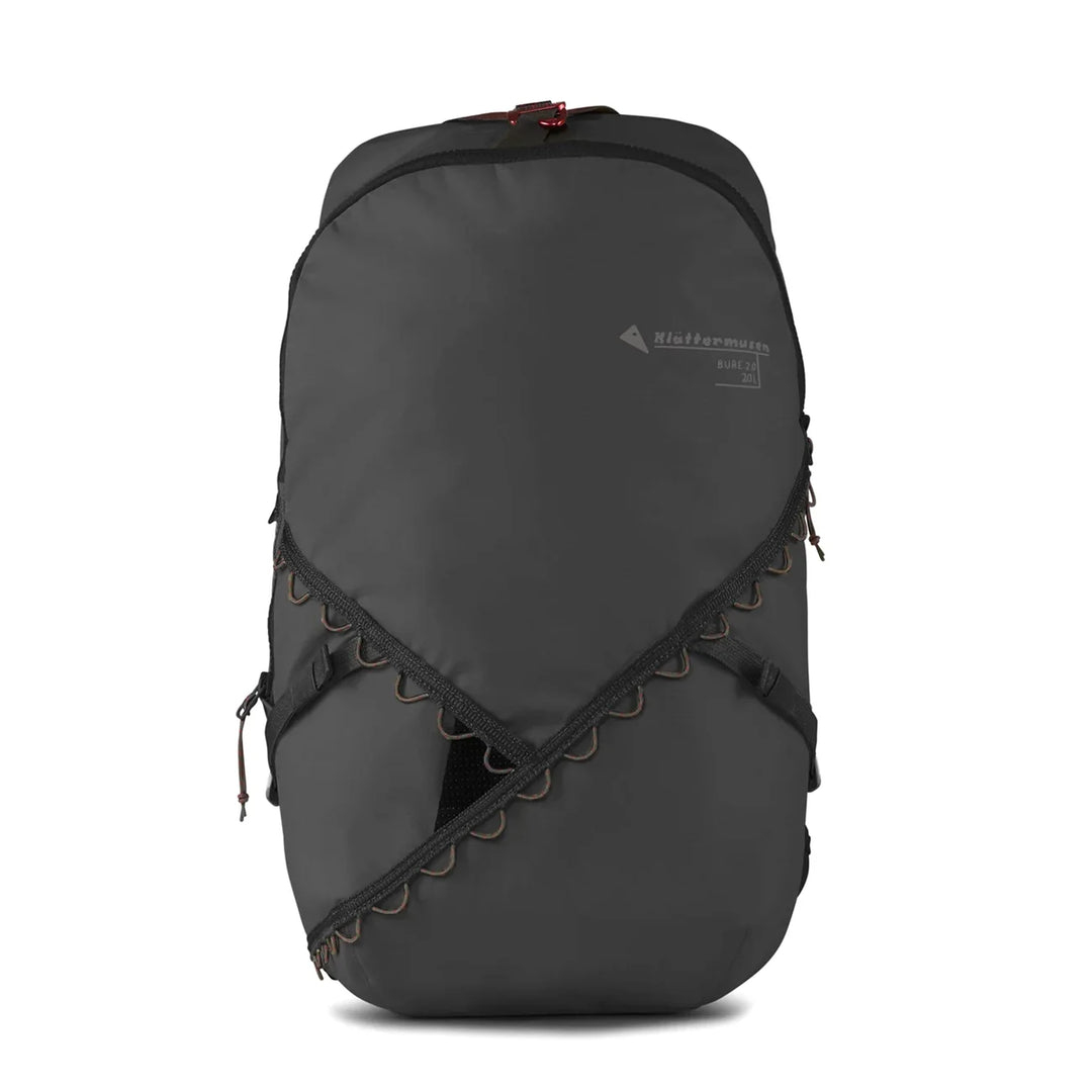 Klättermusen Bure 2.0 20L Raven — front view