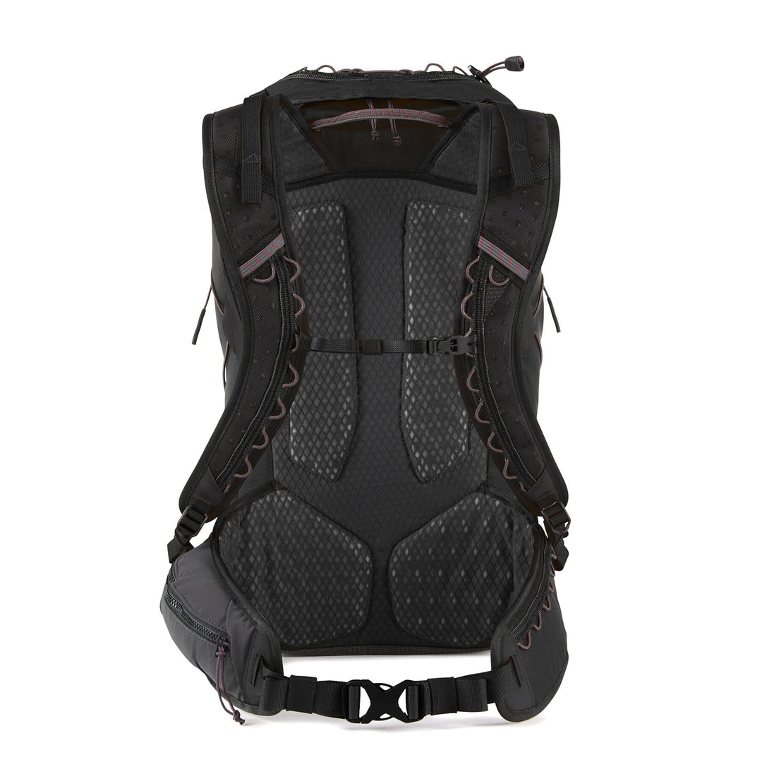Klättermusen Gilling 26L Raven — back view