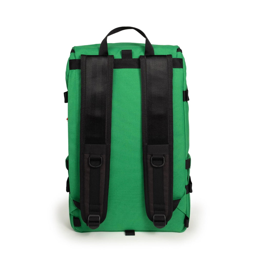 Klettersack 25L in Alpine Meadow — back panel with padded shoulder straps and haul handle