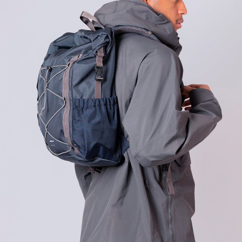 men hiking pack navy blue