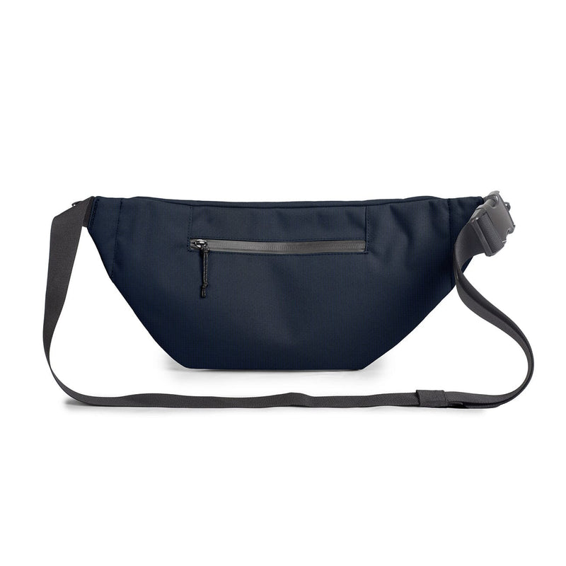 mero mero hoian recycled bum bag navy blue color back