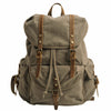 Military Canvas Backpack | MONTREAL - Green Army