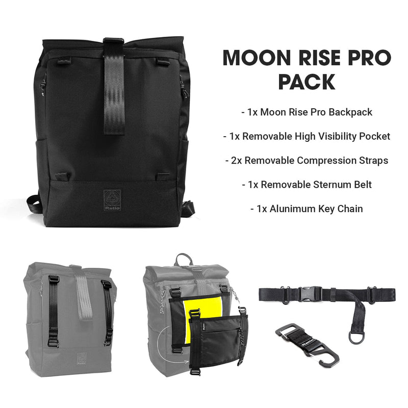 sac à dos moon rise pro accessoires pack complet