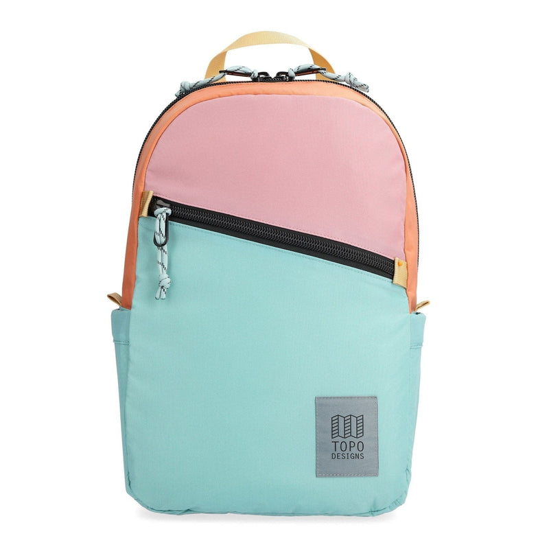 sac à dos pack light 18.5l rose et geode green topo designs avant