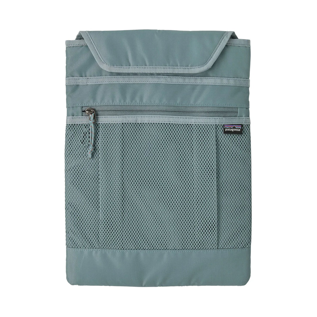 Internal padded laptop sleeve in Blue Sage colorway