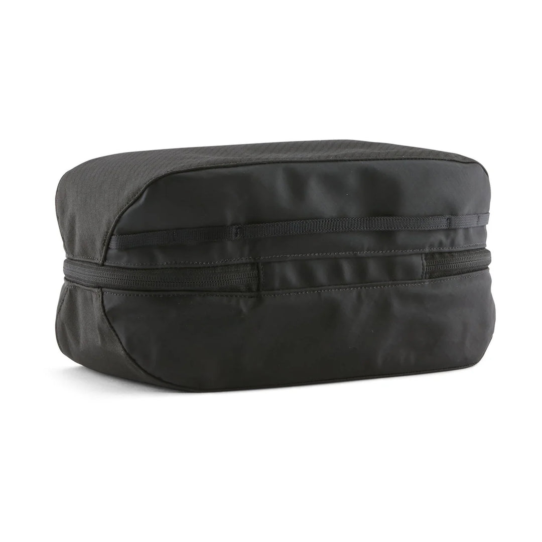 Patagonia Black Hole Cube 6L Black — back view showing the flat base design