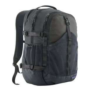 Patagonia Refugio Daypack 30L Smolder Blue — front view with tonal mesh pocket and compression straps