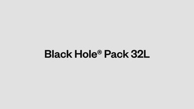 video presentation of the Black Hole Pack 32L