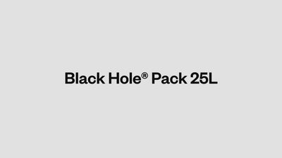 Présentation vidéo du Sac à dos Black Hole Pack 25L