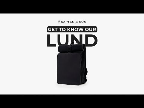 video showcasing the lund pro backpack in detail