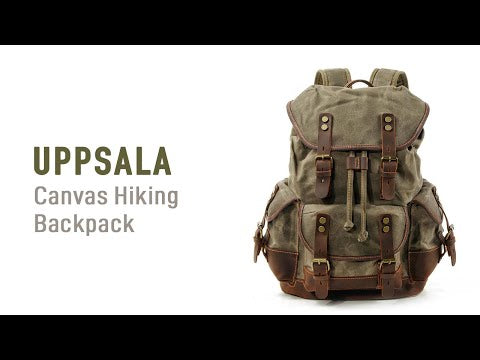 Canvas Hiking Backpack | UPPSALA