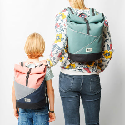 recycled backpack kids adults