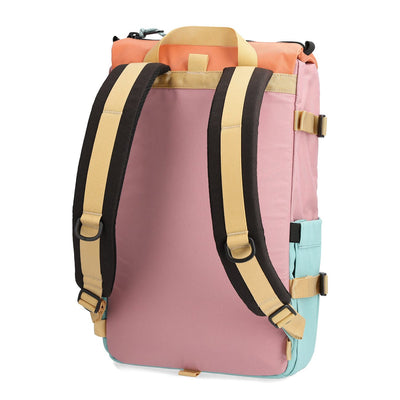 rose geode green recycled nylon backpack rover pack classic back