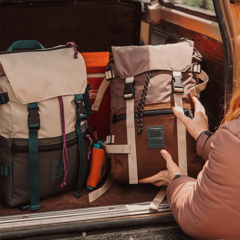 deux sacs rover pack classic coffre voiture