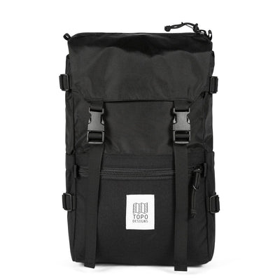 rover pack classic black topo designs front