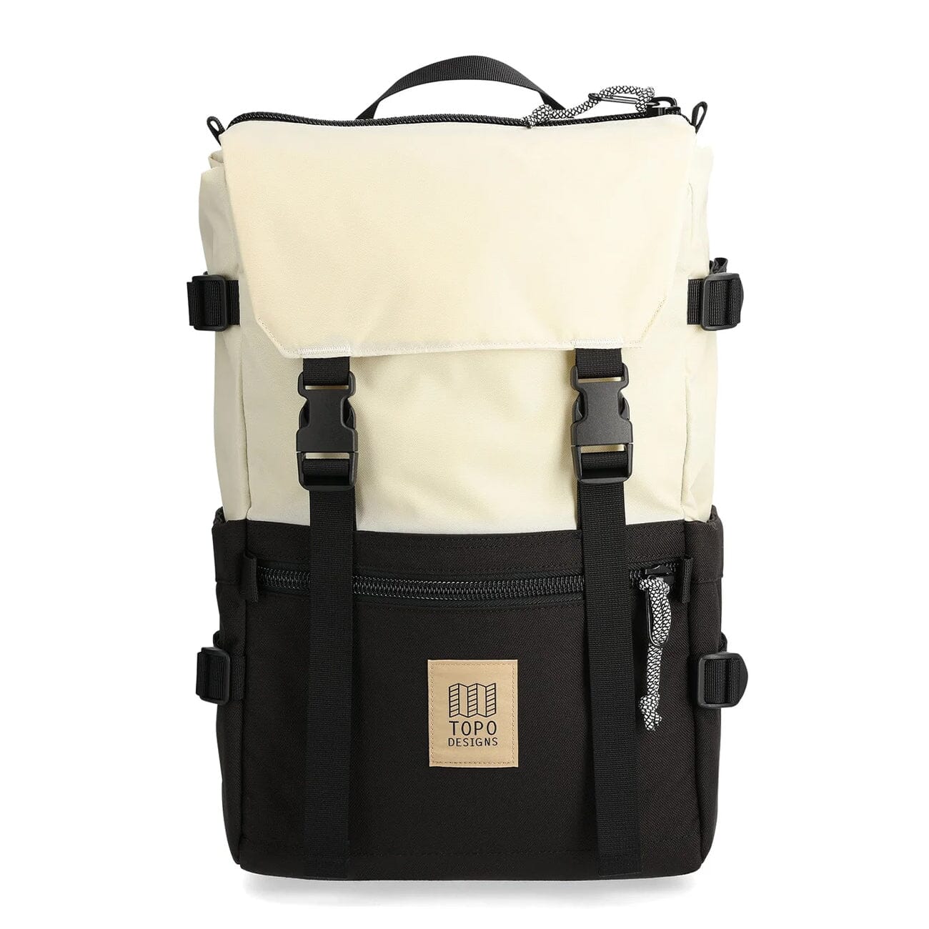 sac à dos rover pack classic bone white black topo designs avant