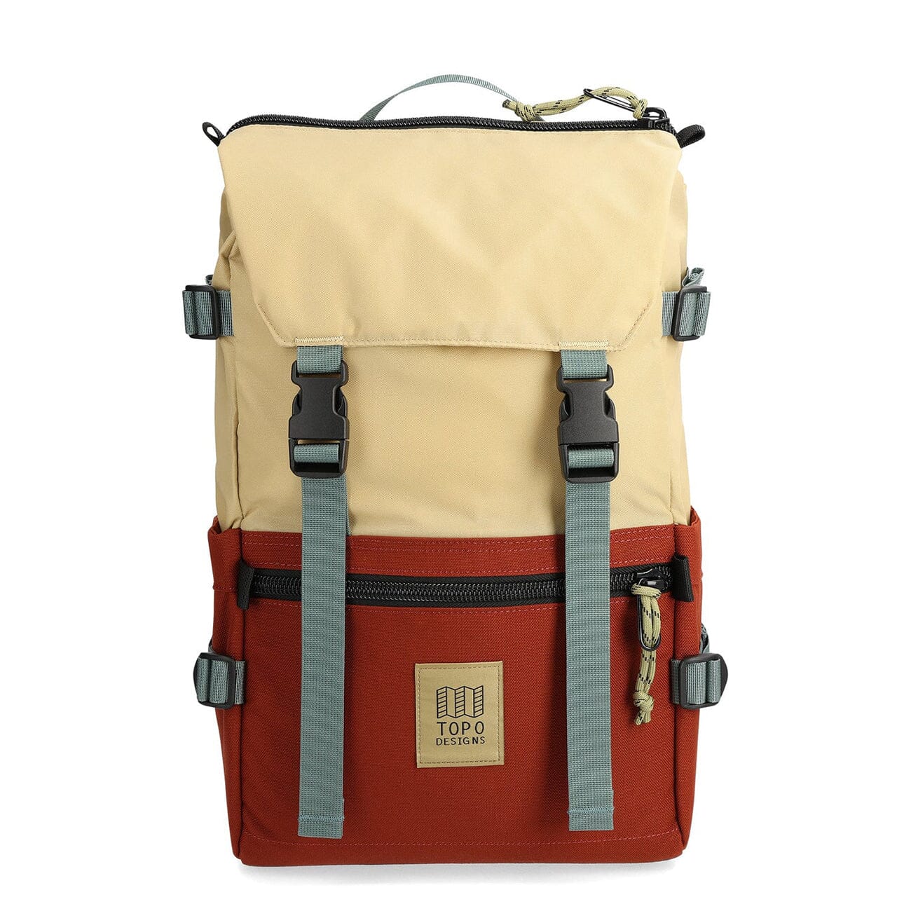 rover pack classic sahara fire brick topo designs front